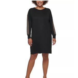 Calvin Klein Studded Sweater Dress